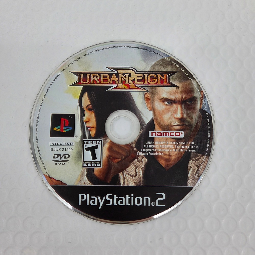 Urban Reign Sony PlayStation 2 PS2 2005 Namco Disc Only Fighting Video Game